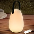 thumbnail image 1 of Outdoor Table Lamp for Patio Camping, Portable Cordless Design with IP44 Waterproof, Touch Dimmable Switch Rechargeable Battery, for Indoor Outdoor Use (Green), 1 of 5