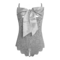 thumbnail image 4 of Conjuntos de lencería solacol para mujer Conjunto de lencería elegante Bragas sin entrepierna Lencería para mujer Tallas grandes Perspectiva de encaje Ropa interior Uniforme Tentación Apasionada, 4 of 8