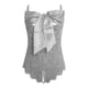 thumbnail image 4 of Conjuntos de lencería solacol para mujer Conjunto de lencería elegante Bragas sin entrepierna Lencería para mujer Tallas grandes Perspectiva de encaje Ropa interior Uniforme Tentación Apasionada, 4 of 8