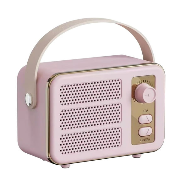 VALSEEL Bluetooth Speaker Outdoor, Design of Retro Wireless Bluetooth Speaker, Mini Outdoor Convenient Portable Small Speaker (Bluetooth/TF/AUX/USB)