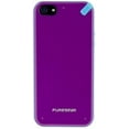 thumbnail image 3 of Case with Screen Protector for iPhone 5, PureGear [Purple/Turquoise] SlimShell Hard Cover + Puretek Roll-On Screen Guard for Apple iPhone 5/5s/SE 2016, 3 of 10