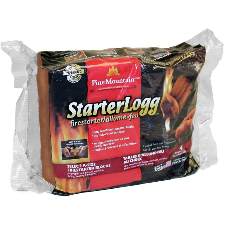 Pyrofeu-ramming log for insert or stove 1,1kg