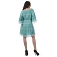 thumbnail image 4 of Moomaya Sorties de Plage Imprimées Femmes Grande Taille Robes d'Été pour Femmes Robe Courte, 4 of 6