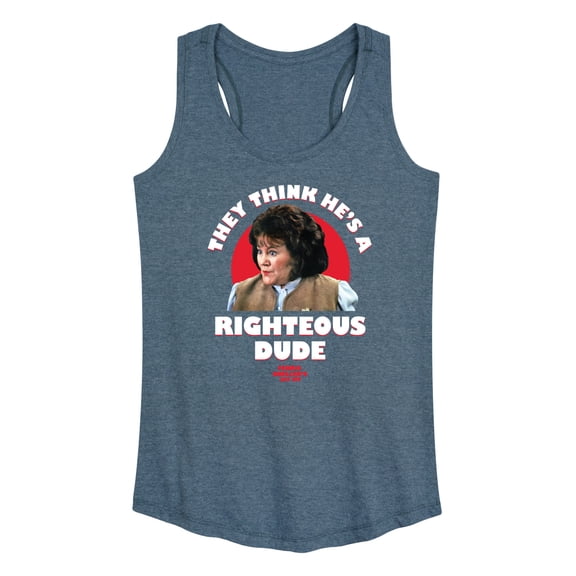Ferris Bueller's Day Off - Righteous Dude - Women's Racerback Tank Top