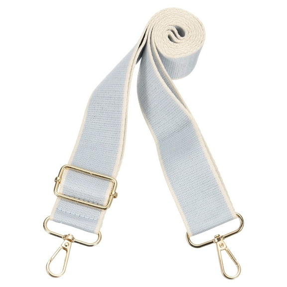Uxcell 1.5-inch Wide Adjustable Replacement Crossbody Purse Strap, Universal Handbag Shoulder Strap, Gray