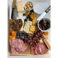 thumbnail image 4 of Marble and Acacia Charcuterie Board Set with Cheese Knives, 4 of 10