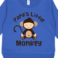 thumbnail image 3 of Inktastic Papas Little Monkey Boys Funny Toddler Sweatshirt, 3 of 4