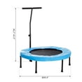 thumbnail image 3 of Soozier Mini Exercise Trampoline w/ Adjustable bar, 3 of 4