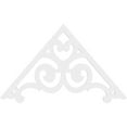 thumbnail image 2 of Ekena Millwork 60"W x 35"H x 1"P (14/12) Pitch Hurley Architectural Grade PVC Gable Pediment, 2 of 5