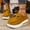 Yellow, variant on Cameland Women's Fashion Loafers Lace-Up Front Wedge Heel Casual Shoes Work Shoes