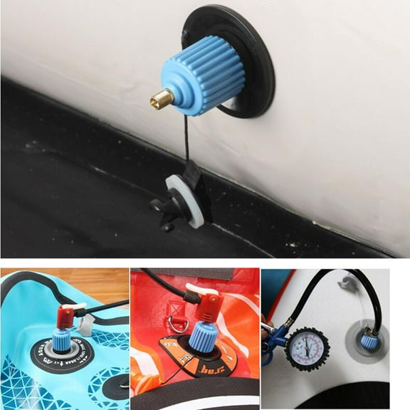 GOOHOCHY  Air Pump for Inflatables Sup Manual Valve Adapter Electric Adaptor