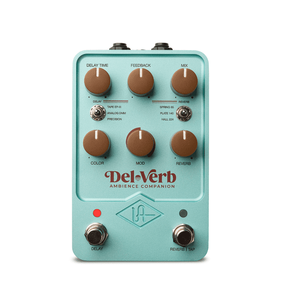 Universal Audio UAFX Del-Verb Ambience Companion Reverb and Delay Pedal