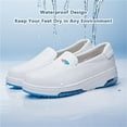 thumbnail image 6 of Nurse Shoes for Women Breathable Leather Upper Medical Work Shoes – Lightweight & Slip-Resistant Nursing Shoes for Healthcare Workers – Comfortable Support for Long Shifts, 6 of 7