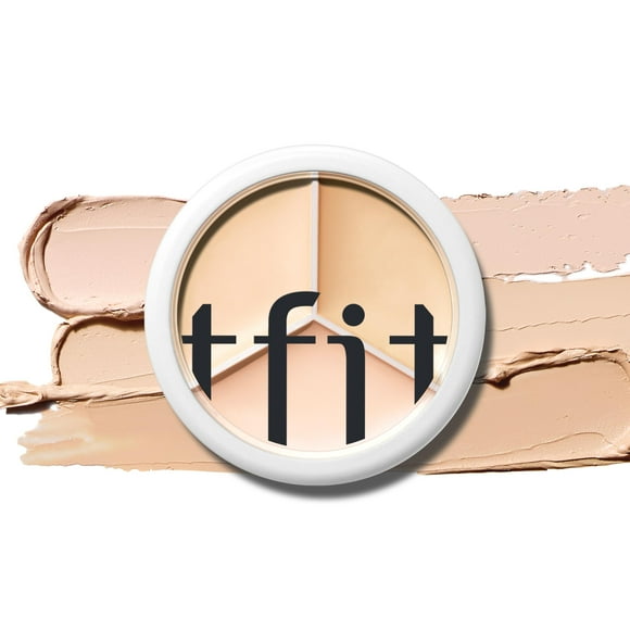 Paleta correctora TFIT, bote multiuso, triple paleta, 15 ml