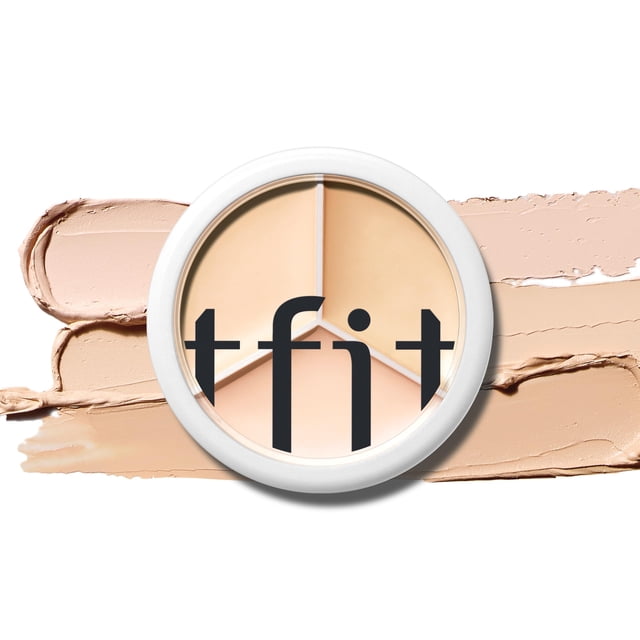 Paleta correctora TFIT, bote multiuso, triple paleta, 15 ml