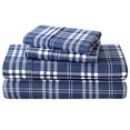thumbnail image 1 of Bare Home Ensemble de Draps en Flanelle de Coton Double Brossé 100 %, 1 of 5