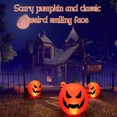 thumbnail image 3 of Halloween Inflatable Pumpkin Blow-Up Pumpkin Decoration Battery Operated Scary Pumpkin LED Light, 3 of 7