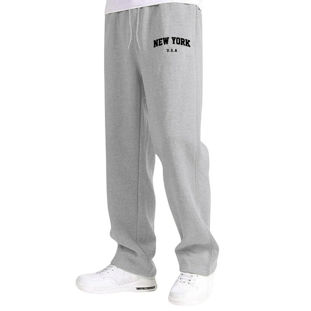 Boys And Girls Baggy Sweatpants Lightweight Straight Leg Athletic Pants With Pockets For Everyday Outdoor Play In Spring And Autumn