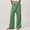 Green#2, variant on LEBONYARD Trousers for Women High Waisted,Womens Pants under $10,Women's Striped Casual Pants with Wide Legs Comfortable and Loose Fitting Pants Green S