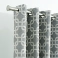 thumbnail image 2 of Dainty Home Interlock Grommet Blackout Curtain Panel, 54" x 84", 2 of 5