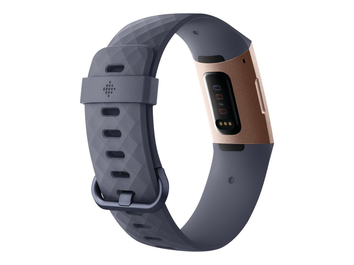 Fitbit charge 3 2025 blue and rose gold
