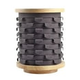 thumbnail image 1 of Linyer Display Stand Vertical Wooden Rotatable Lightweight Storage Rack Stable Multi Layer Show Shelf Ear Stud Cosmetics Indoor Dark Grey 2, 1 of 8