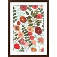 thumbnail image 2 of Art.com Garden Dance II Art Print by Laura Horn, Brown Frame Wall Art, 32" x 44", 2 of 4