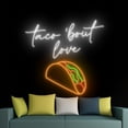 thumbnail image 4 of Handmadetneonsign Taco Bout Love Neon Sign, Mexican Food Wall Art Decor, Tacos Led Light, Kitchen Wall Decor, 4 of 5