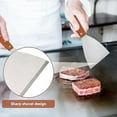 thumbnail image 4 of Plancha Spatula, Crepe Spatula Stainless Steel Grill Paddle Barbecue Spatula Scraper, 4 of 5