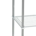 thumbnail image 6 of Organize It All Luxury 3 Tier Metal Shelves Space Saver in Chrome, 6 of 7