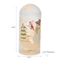 thumbnail image 2 of Christmas Led Glass Dome Snowman 8.25, 2 of 3
