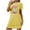 Yellow, variant on Aboser Halloween Nightshirts for Women Cute Funny Print Sleep Dress Loose Short Sleeve Loungewear Comfort Soft Short Nightgown Casual Round Neck Sleepshirt