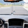 thumbnail image 4 of Crystals Ball Prisms Suncatcher for Window  Rainbow Maker Ornament  Car Rear View Mirror Pendant Car Hanging Ornament, 4 of 5
