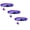 Z2-Purple, variant on Leather Pet Collars, Star Charm Studded Pet Collar, Loetky Adjustable Breakaway Collar with Star Stylish and Comfortable for Your Furry Friend, Kitten Collar*2