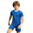 thumbnail image 3 of VOUZZA Kids Soccer Uniform Set Summer Breathable Training and Shorts 2-Piece Sporty Team Suit for Boys Girls, 3 of 6