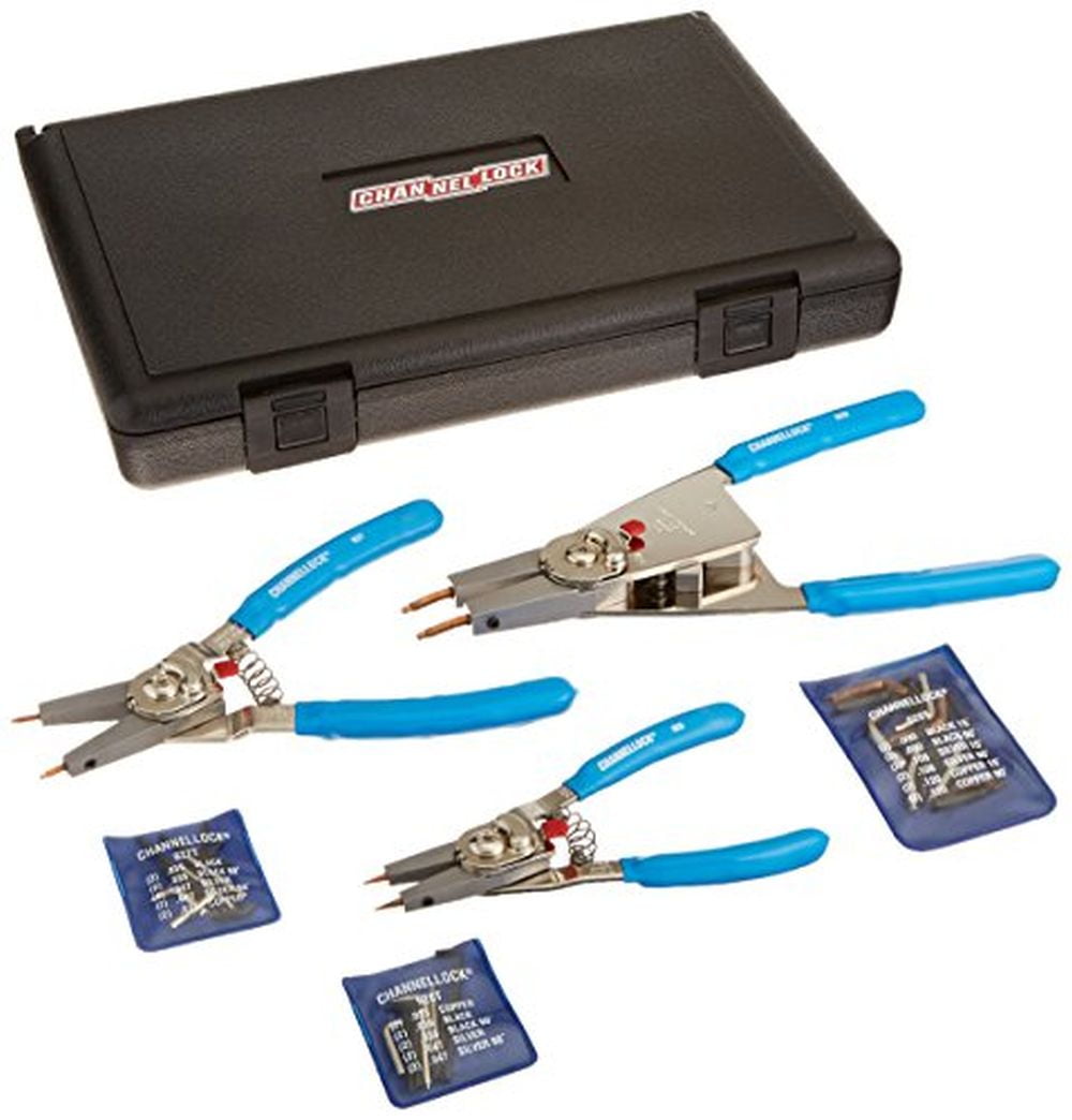 Channellock RT3 Convertible Retaining Ring Plier Set, 3Piece