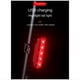thumbnail image 3 of Luz Trasera LED para Bicicleta, Carga Multimodo, Luz Trasera de Alto Brillo para Bicicleta de Montaña, Equipo de Ciclismo, 3 of 5