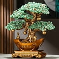 thumbnail image 4 of Feng Shui Crystal Money Tree Decoration - Fortune Tree for Wealth and Prosperity, Spiritual Crystal Tree Ornament Perfect for Home Office Decor, 4 of 6
