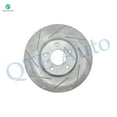 thumbnail image 3 of Set of 4 Front-Rear Drilled Slotted Disc Brake Rotors For 2006-2009 Nissan 350Z, 3 of 10