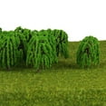 thumbnail image 4 of 25Pcs 5.5Cm Mini Model Trees Train Railroad Model Layout Scenery Landscape Artificial Miniature Home Decoration Green, 4 of 9
