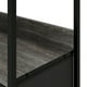 thumbnail image 2 of Cómoda de 3 Cajones con Balda y Estante para Almacenamiento en Hogar y Oficina, Estructura de Metal y Cajones de Tela en Lino y Poliéster (Oak Negro), 2 of 5