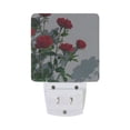 thumbnail image 3 of LED Sensor Night Light Auto On/Off Dusk to Dawn Lamp for Bedroom Hallway Red Roses on The Wall 2 Pack, 3 of 7