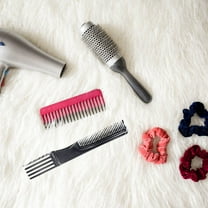 FELTECHELECTR 10Pcs Black Plastic Combs Hair Styling with Long-toothed Design Anti-static