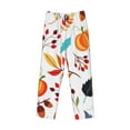 thumbnail image 4 of Junzan Men'S Pajama Pants Autumn Pumpkins Fall Leaves Sleepwear Pants Pj Bottoms Drawstring And Pockets, 4 of 9