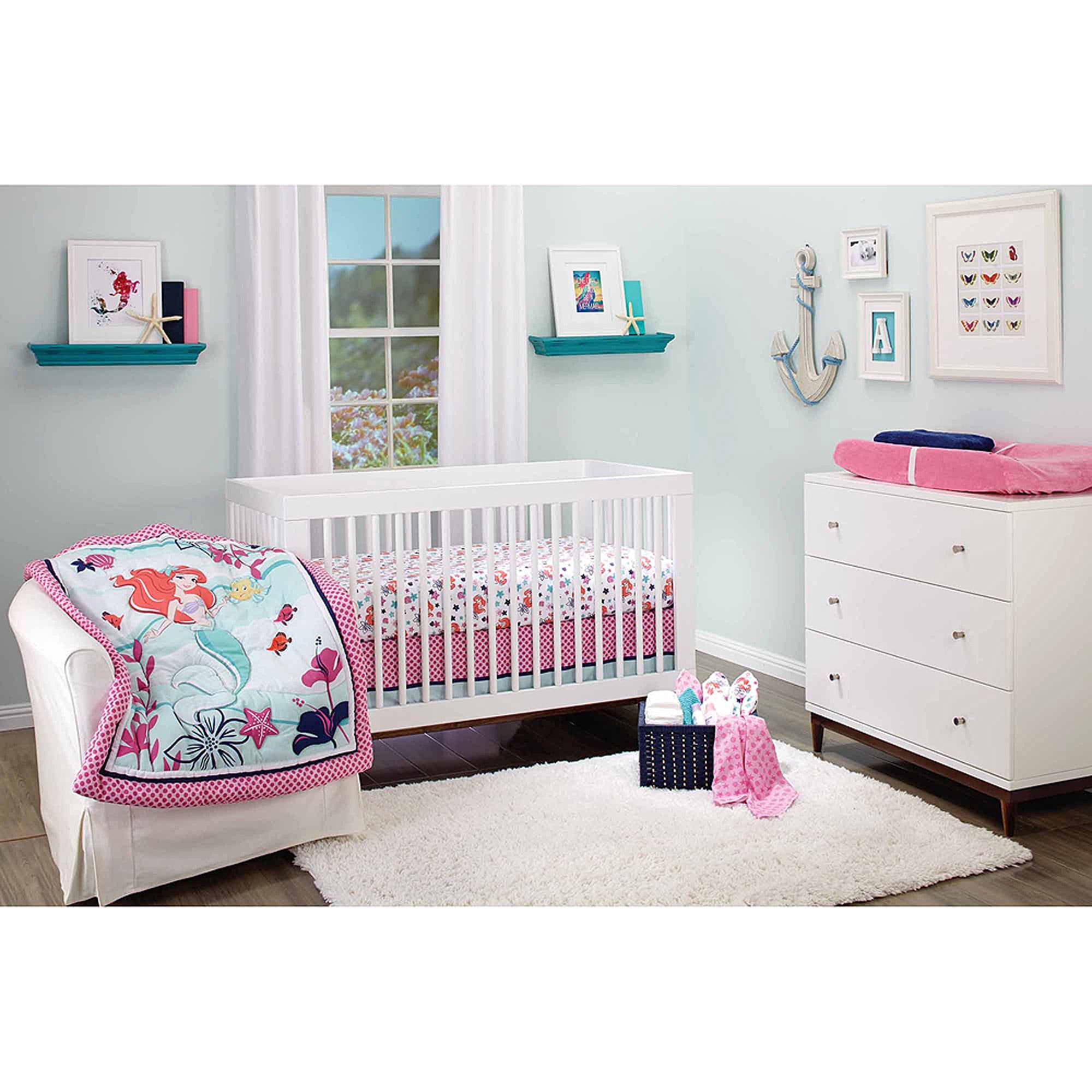 princess themed crib bedding