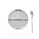 thumbnail image 1 of Stainless Steel Kids Dinnerware Set, Stainless Kids Plates, Unbreakable Plates, 1 of 5