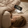 thumbnail image 6 of Adjustable Phone Stand for Desk, Sturdy Universal Holder Compatible with iPhone Samsung, Portable Foldable Phone Holder for Video Calls Reading Movies, Compact Lightweight Modern Design, 6 of 7