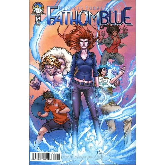 Fathom Blue #5A VF ; Aspen Comic Book