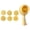 Flavor Combinations, variant on hejhncii Functional 100g Mooncakes Maker with 6 Pattern Beautiful Pastries Hand Press