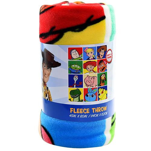 Toy Story 4 "Family Portrait" Fleece Throw 45x60" Blanket
